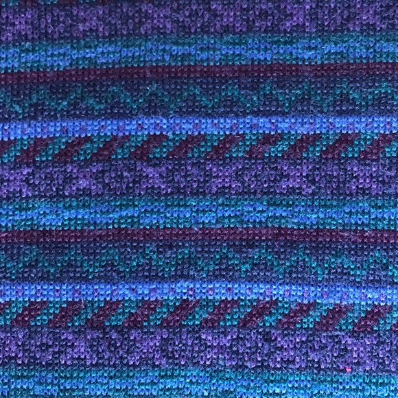 🏔 Vintage Demetre Wool Striped Ski Sweater 🏔 - Picture 4 of 7